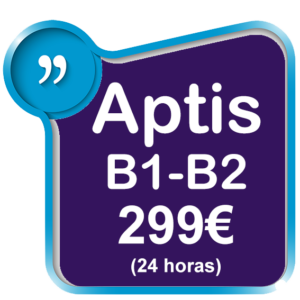 preparación Aptis B1-B2 clases de aptis seif