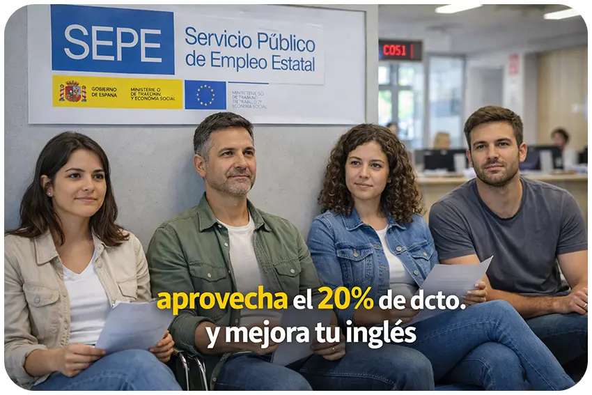 cursos de inglés para desempleados