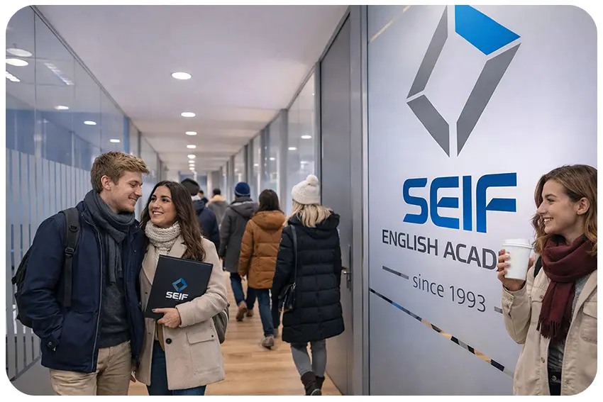 cursos presenciales de inglés en Madrid