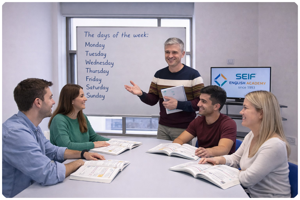 Inglés para principiantes en Madrid